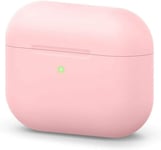 Liquid Silicone Case for AirPods Pro 2019, 360° Full body Protection, LED visible, Premium Silicone Case for AirPods Pro (Baby Pink)