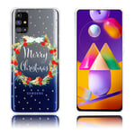 Christmas Samsung Galaxy M31s fodral - jul Wreath