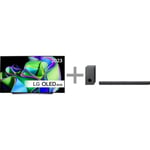 LG OLED C3 83" 4K OLED evo TV + LG S90QY 5.1.3 Dolby Atmos Soundbar -tuotepaketti