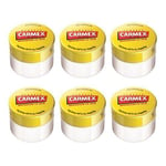 Carmex Original Lip Balm Pot 7.5gm ((  EIGHT PACK  ))
