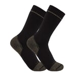 Carhartt Bomull Strumpor 2-Pack Herr Black L