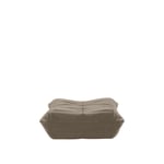 Ligne Roset - Togo Footstool, Fabric Cat. S, Alcantara Dove Grey 4475 - Fotpallar - Michel Ducaroy - Grå - Textilmaterial/Skum