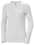 Helly Hansen Women's W Hh Lifa Active Solen Ls Shirt, White, L UK