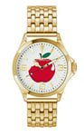 Toy Watch Cruise Graffiti crt04wh Quartz Watch (Rechargeable) Yellow quandrante White Gold Plated Steel Strap Steel