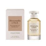 ABERCROMBIE & FITCH AUTHENTIC MOMENT POUR FEMME 100ML EDP BRAND NEW & SEALED