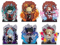 Re-Ment My Hero Academia Assortiment Figurines Wall Art Collection Heroes & Villains 6 cm (6)