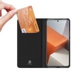 Dux Ducis Xiaomi Redmi Note 13 Pro Plus Slimmat mobilfodral, svart