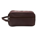 Casual Waterproof Makeup Travel Cosmetic Bag Case Pouch Coffee