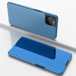 Speilende iPhone 11 Pro etui - Baby blue