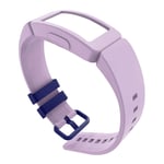 SUNERLORY Watch Strap Soft For Kids Accessories Wristband Replacement Adjustable Silicone Smart Bracelet hion Pin Buckle Durable Wear Resistant For Fitbit Inspire Ace 2(Lavender)