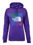 The North Face Hoodie Womens Medium TNF Logo Pullover Hooded Top 8