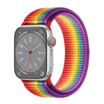 Nylon Armband Apple Watch 8 (45mm) - Pride Edition
