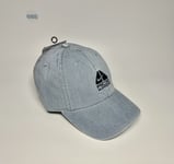 Supreme x Nike x ACG 6 Panel Baseball Cap Hat Denim One Size Washed Blue FW22