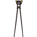 Tokyo Design Studio Children Chopsticks 22cm Bear Dark Brown