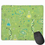 Midcentury Modern Science Green Non-Slip Rubber Mouse Mat Mouse Pad for Desktops, Computer, PC and Laptops 9.8 X 11.8 inch