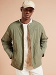Levi's Abbotts Reversible Fleece Jacket - Khaki, Khaki, Size M, Men