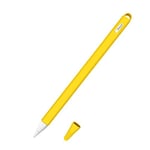 Coque de Protection en Silicone pour Apple Pencil 2e génération - pour Apple Pencil 2 - Jaune