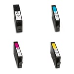 Kompatibel HP 912 XL - 3YP34AE combo pack 4 stk bläckpatron 61,5 ml
