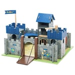 Le Toy Van - Castles Collection Wooden Toy Educational Excalibur Knights Castle | Kids Wooden Castle Playset Model Castle
