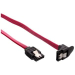 Câble InLine® SATA 6Gb / s avec loquets coudés 0,75 m