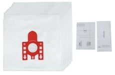 10 x Compatible MIELE FJM Vacuum Cleaner Bags To Fit S6220 + FILTERS