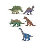 Papo Mini Figurine, 10324 Dinosaurs Assortment Box (30 pcs), Multicolour