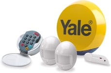 Yale HSA Essentials Alarm Kit, Battery Powered, 5 Piece Kit, Self Monitored, No