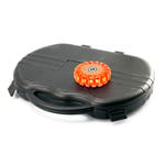 Ladekoffert for LED-lyspucker PureFlare, Ladekoffert + 6 stk oransje pucker
