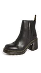 Dr. Martens Women's Spence Chelsea Boot, Black Sendal, 3 UK