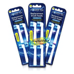 12 Power Tek Toothbrush Replacement Heads Compatible with Oral-B brushes