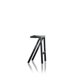 Magis - Bureaurama Bar stool H74 Black/Splattered white - Barstolar utomhus