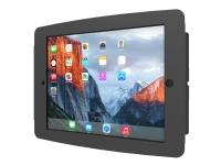 Compulocks Space iPad 12.9 Security Lock Enclosure and Tablet Holder - Innhegning - Tyverisikker - for nettbrett - låsbar - aluminium - svart - veggmonterbar - for Apple 12.9-inch iPad Pro (1. generasjon, 2. generasjon)