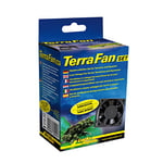 Lucky Reptile Terra Fan - Kit 2 Ventilateurs Basse Tension 12V/6 cm & transfo - Extensible à 4 Ventilateurs - Silencieux & à contrôle Thermique - Petit Ventilateur de Terrarium & Aquarium