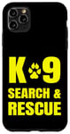 iPhone 11 Pro Max K-9 Search And Rescue Dog Handler Trainer SAR K9 FRONT PRINT Case