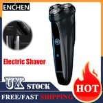 Enchen Electric Shaver Mens Razor Rotary Shaver Cordless Wet Dry Rechargeable UK