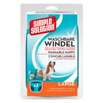 Simple Solution tvättbar hundblöja för tikar stl L, 1 st
