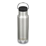 Klean Kanteen Insulated Classic Narrow 12oz (355 ml) - Loop Cap - Gourde isotherme Brushed Stainless 12 oz (355 ml)