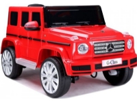 Lean Cars Elbil för barn Mercedes G500 röd