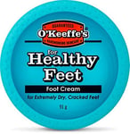 O'Keeffe's Healthy Feet, 91g Jar – Foot Cream for Extremely Dry, Cracked Feet