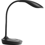 Nielsen Light Samba bordslampa med USB-uttag, svart