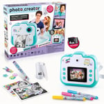 Instant Camera Thermal Print Pocket Sized With 4GB SD Card 12mp Photo Creator UK