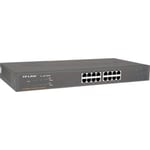 TP-LINK Tp-link Nätverksswitch, 16-ports, 10/100 Mbps, Rj45, 19 (tl-sf10