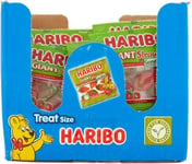 Haribo Giant Strawbs Gone Mini Bags 16g - 100 x 16g Treat Bags fast dispatch