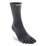 Injinji Liner Crew Merinoull - Dark Gray