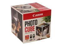 Cartouche d'encre Canon PG540/CL541 Photo Cube White/Pink + PP-201 Blanc et Rose
