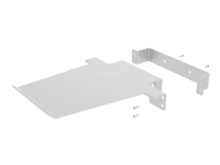 Compulocks Printer Tray for BrandMe Stand - Monteringskomponent (kassett) - låg profil - för skrivare - höggradig aluminium - vit - stativ, monterbart - för Compulocks BrandMe VESA Brandable Floor Stand For Tablets White, Space BrandMe Floor Stand