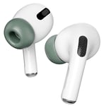 PZOZ Tips Compatible with AirPods Pro,Memory Foam Replacement Earbuds 3 Pairs for Apple Air Pods Pro,Wireless Earphones Accessories (L, Midnight Green)