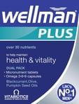 Wellman Plus Vitamins. UK's No.1 for Men. Comprehensive Multivitamin formula... 