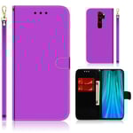 Mirror Xiaomi Redmi Note 8 Pro fodral - Lila Lila