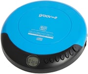 Groov-e GVPS110 Retro Series Personal CD Player with Earphones - Blue